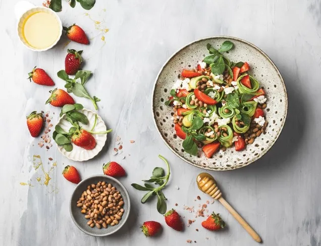 Kabaklı, Maş Fasulyesi Salatası
