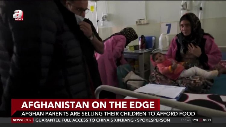 Starving Afghans sell organs, consider selling children