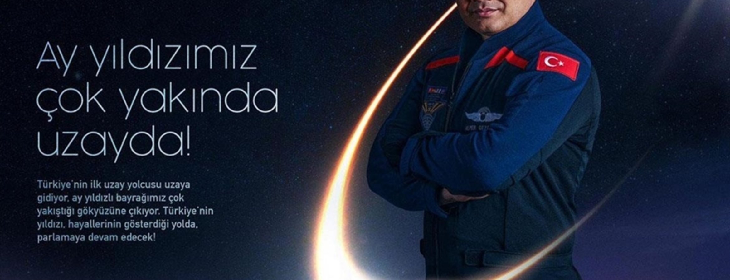 Türkiye’nin ilk uzay yolcusunun, 9 Ocak 2024’te uzaya gönderilmesi planlanıyor.