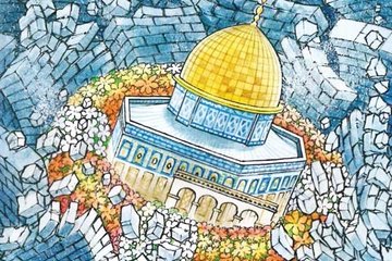 Kudüs’e çizgimle hizmet ediyorum