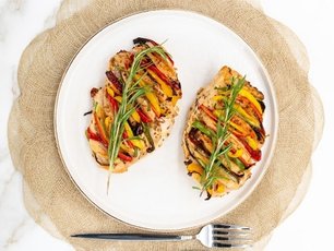 Biberli Tavuk Göğüs