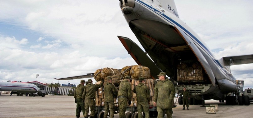 RUSSIAN AIR FORCE PLANES CARRYING TROOPS LAND IN VENEZUELAS CARACAS