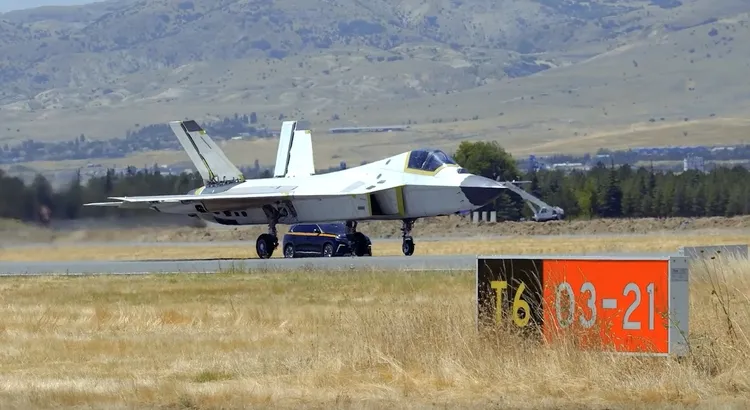 KAAN successfully completed its taxi test