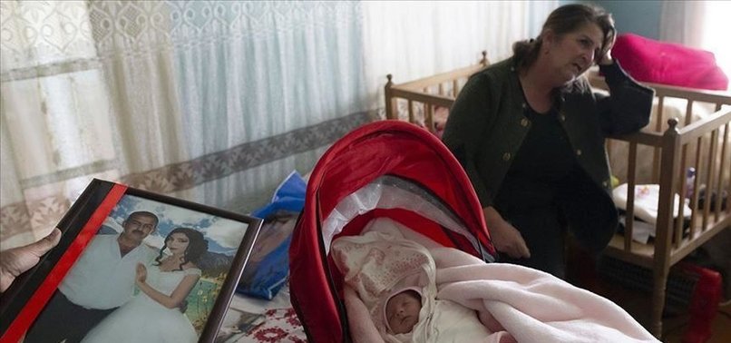 ARMENIAN ARMY ORPHANS 22-DAY-OLD INFANT IN BOMB ATTACK