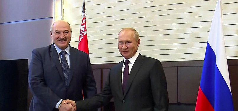 BELARUSIAN LEADER SAYS HE ASKED PUTIN FOR ARMAMENTS AT MEETING