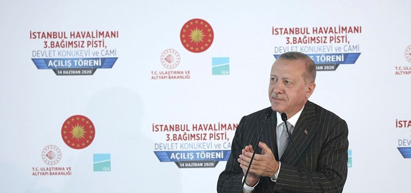 İSTANBUL AIRPORT, A SYMBOL OF TURKEY’S 2023 GOALS: ERDOĞAN