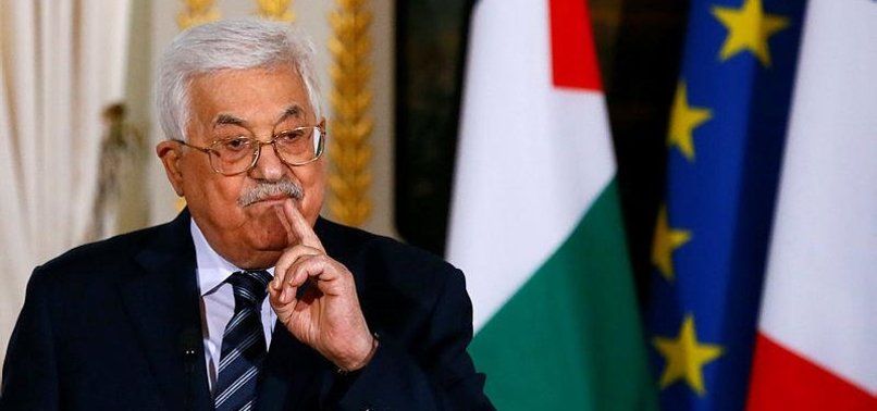 ABBAS CONDEMNS PROPOSAL TO ANNEX WEST BANK SETTLEMENTS