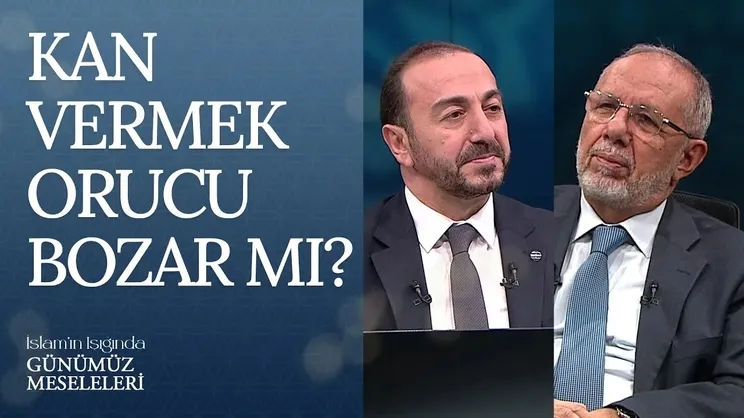 Kan vermek orucu bozar mı?
