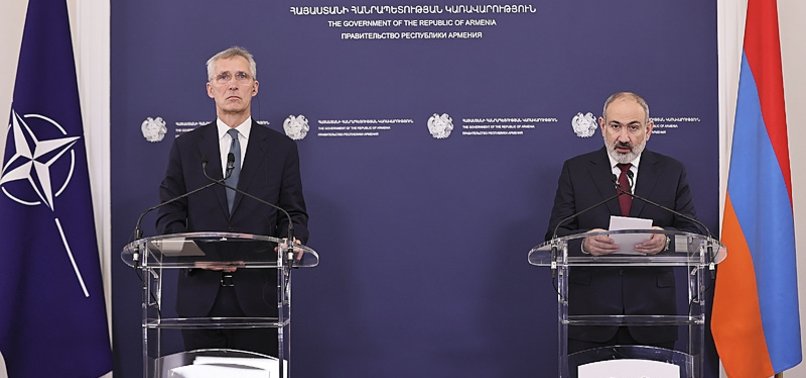 NATO CHIEF URGES AZERBAIJAN, ARMENIA TO REACH NORMALIZATION, PEACE DEAL