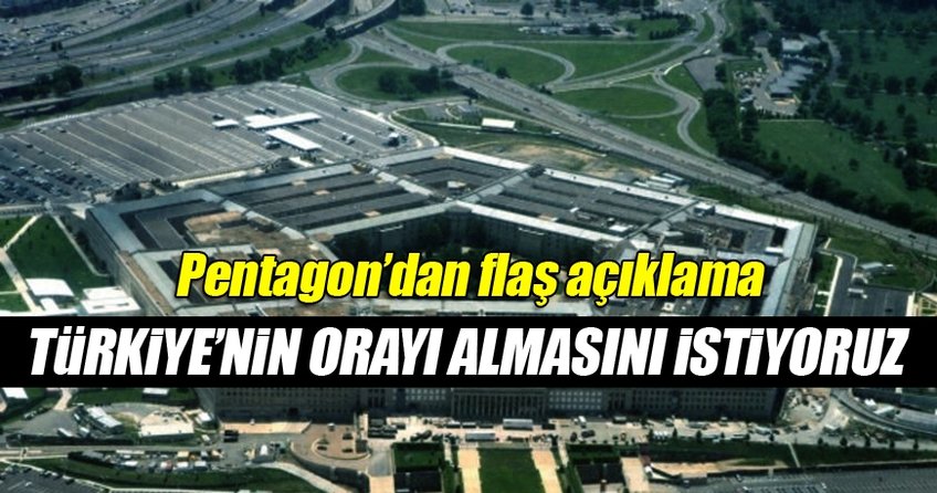 Pentagon Sözcüsü’nden Türkiye açıklaması