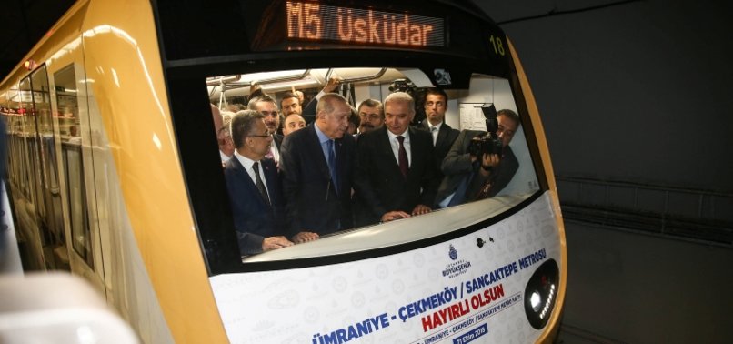 SECOND PHASE OF DRIVERLESS METRO IN ISTANBUL STARTS OPERATING, TO SERVE 700,000 PASSENGERS A DAY