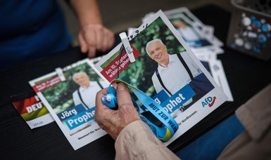 German far-right leads mayoral race near former Nazi camp