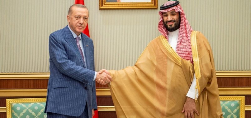 TURKEY, SAUDI ARABIA SHOW COMMON WILL TO ENHANCE TIES: PRESIDENT ERDOĞAN