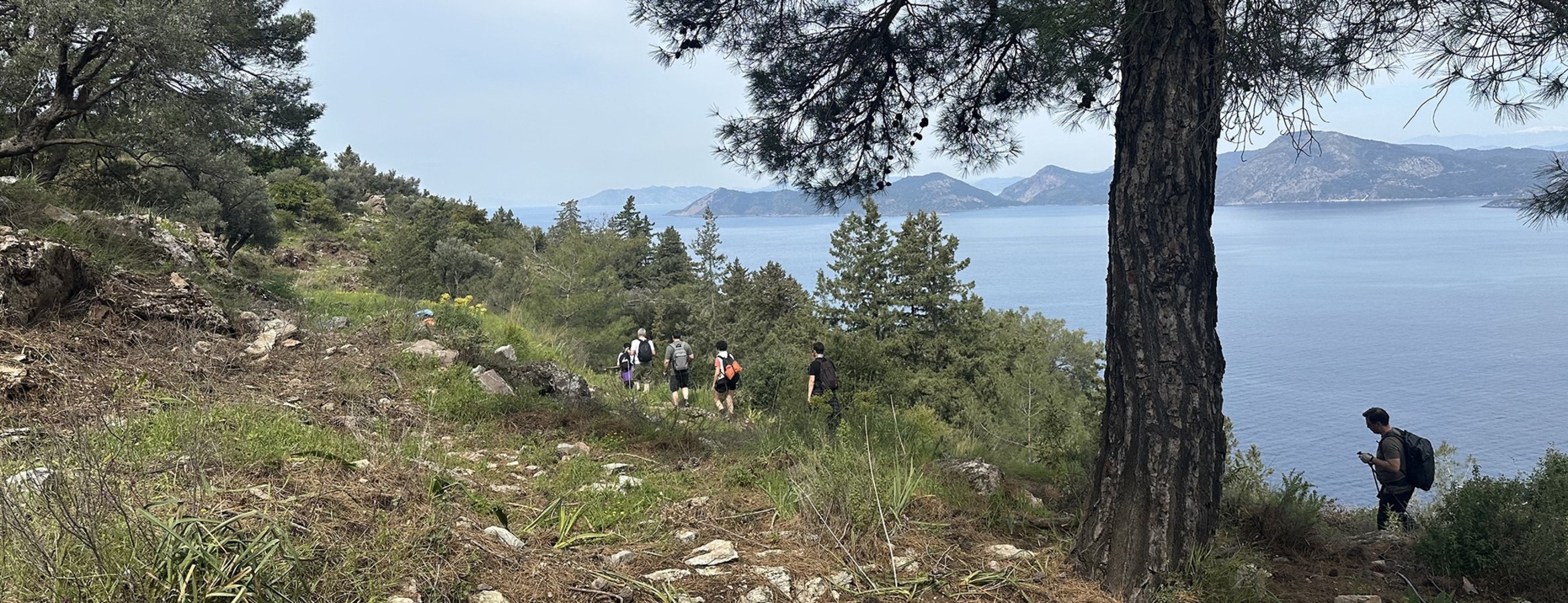 Likya Yolu’nda bahar hareketliliği