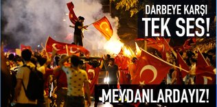 Darbeye karşı tek ses!