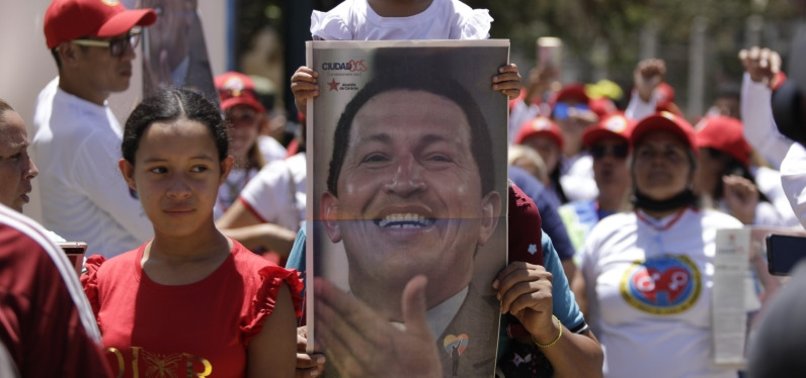 VENEZUELANS COMMEMORATE FORMER PRESIDENT HUGO CHAVEZ ON 10TH ANNIVERSARY OF HIS PASSING
