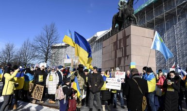 More than 10,000 people demonstrate in Helsinki against Ukraine war