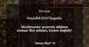 Hadis-i Şerifler ile doğruluk