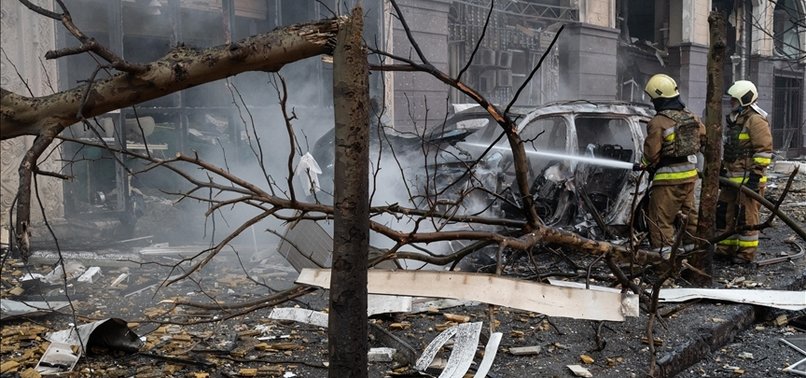 RUSSIAN ATTACKS KILL TWO IN UKRAINE