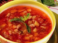 Sebzeli Soğuk Çorba