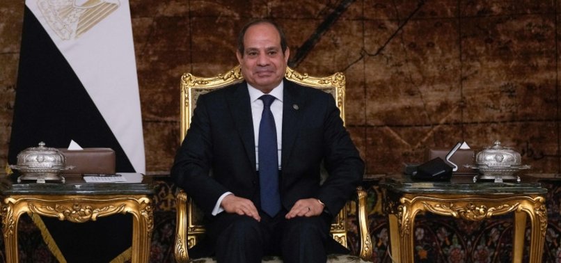 EGYPTS PRESIDENT SAYS ISRAEL MUST STOP USING HUNGER AS A WEAPON IN GAZA