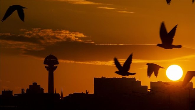 Ankara’da gündoğumu