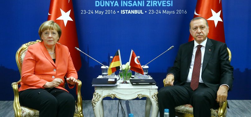 TURKISH, GERMAN LEADERS DISCUSS BILATERAL, EU RELATIONS