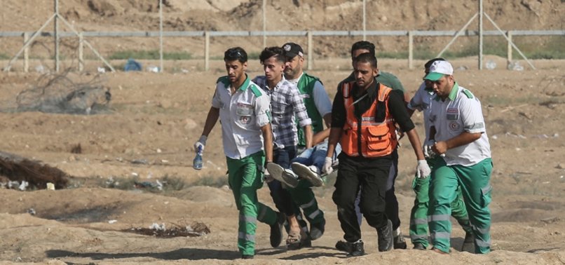 PALESTINIAN KILLED BY ISRAELI FIRE DURING GAZA BORDER PROTESTS
