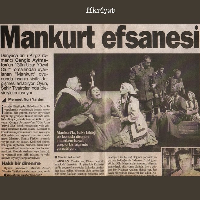 Mankurtlaşma anlamı