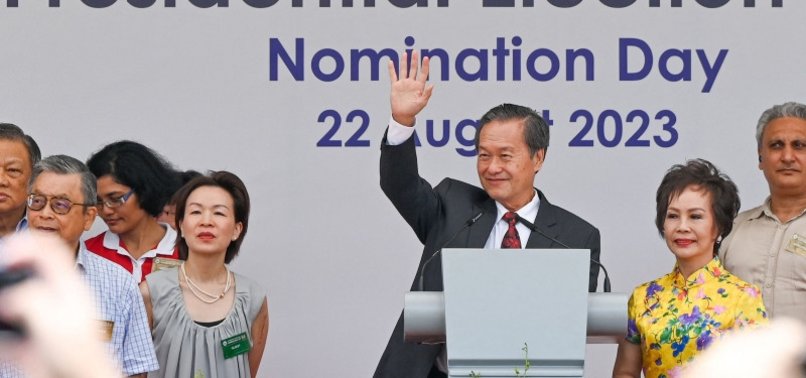 THREE CANDIDATES NOMINATED FOR SINGAPORE PRESIDENT VOTE