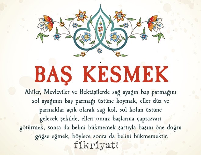 BAŞ KESMEK