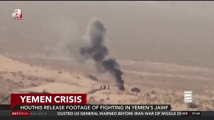 Houthis release footage of fighting in Yemen's Jawf