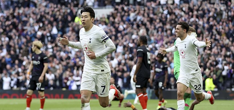 SON SECURES COMEBACK WIN FOR TOTTENHAM AGAINST LUTON