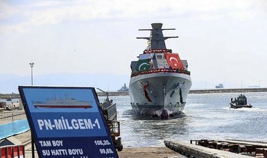 Turkey, Pakistan begin constructing modern warship in Karachi