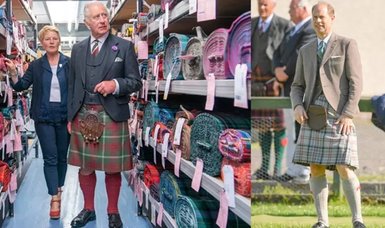 Prince William was forced to wear a Scottish kilt