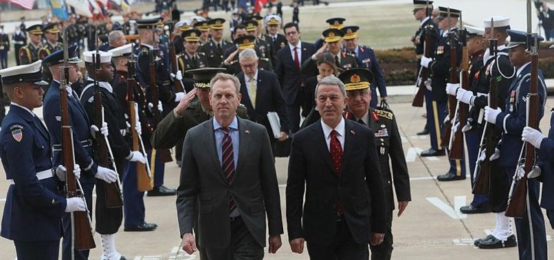 TURKISH, US DEFENSE MINISTERS DISCUSS SYRIA