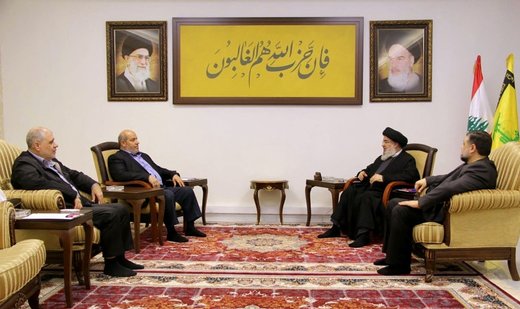 Nasrallah discusses Gaza conflict with Hamas delegation
