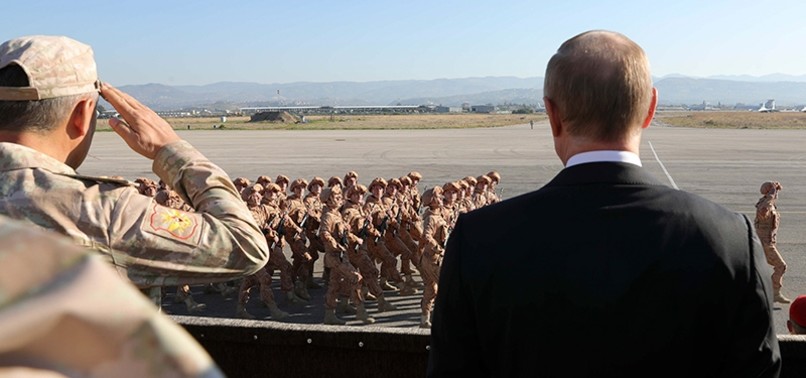 RUSSIA BEGINS ESTABLISHING PERMANENT MILITARY PRESENCE AT SYRIA BASES