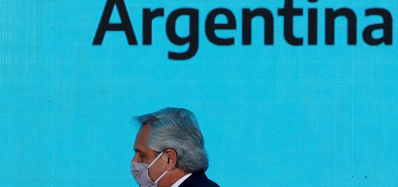 ARGENTINE PRESIDENT ALBERTO FERNANDEZ RECEIVES SPUTNIK V COVID VACCINE
