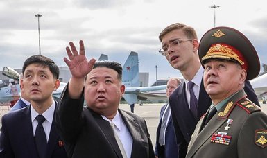 N.Korea's Kim and Russia's Shoigu visit Pacific Fleet frigate in Vladivostok -TASS