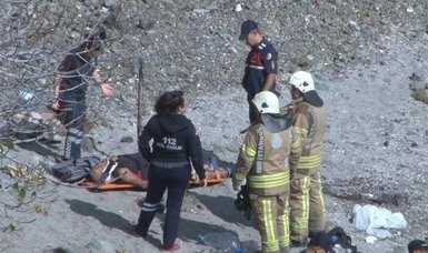 Sariyer man's miraculous survival after falling off cliff | Sariyer man survives cliff fall by rationing water for 5 days