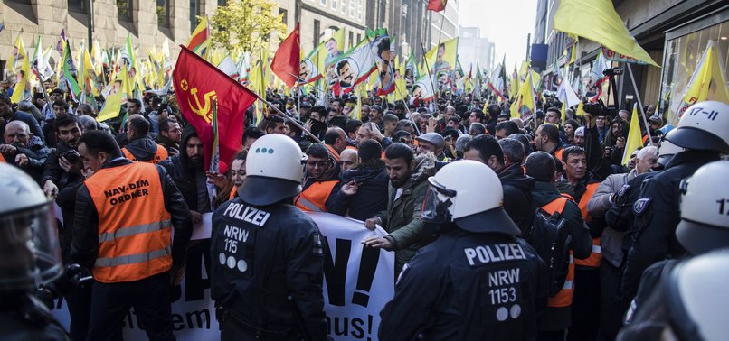 TURKS IN GERMANY DEMAND ACTION AGAINST PKK SUPPORTERS