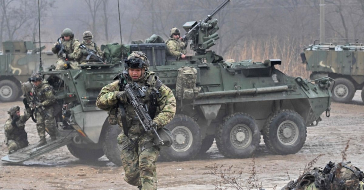 Skorean Us Troops Hold Joint Military Exercises Near Korean Border 