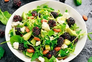 Böğürtlenli, Avokadolu Salata