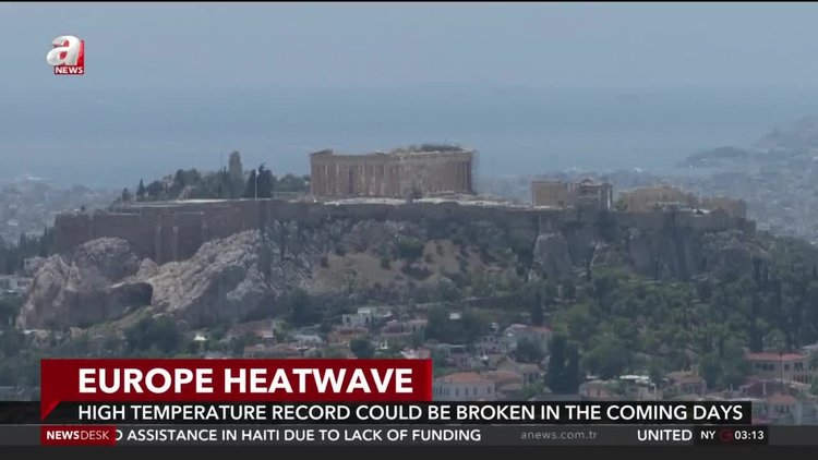 Record highs scorch the globe as Europe prepares for heatwave peak