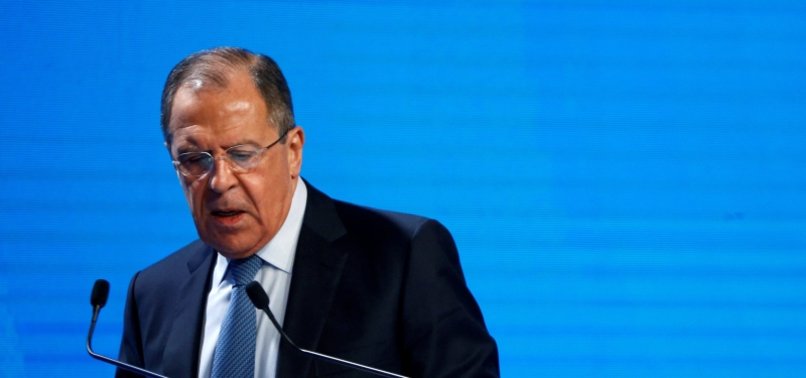 LAVROV SAYS MILITARY ASSISTANCE TO UKRAINE MAKES US, NATO PARTIES TO CONFLICT