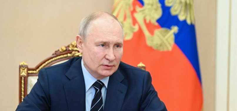PUTIN SAYS US SUPPLY OF CLUSTER MUNITIONS TO UKRAINE SHOULD BE TREATED AS ‘CRIME’