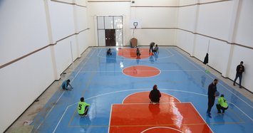 Turkish aid agency holds goalball matches for Syrians