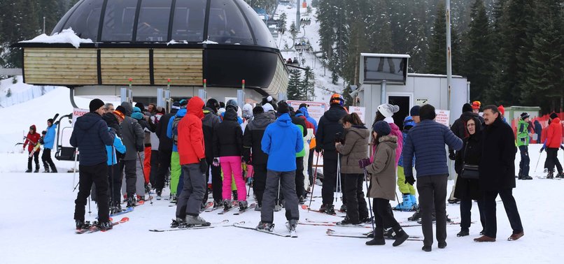 TURKEYS SKI RESORT IN ILGAZ MOUNTAIN