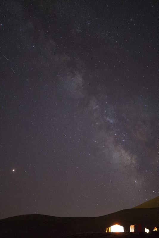 Erciyes’te samanyolu